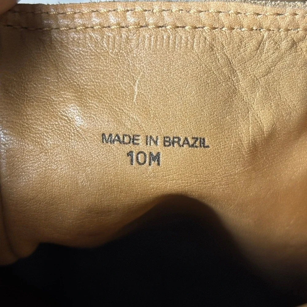 Kate Spade New York Size 10 Suede Collins Campus Knee High‎ Boots Tan Block Heel
